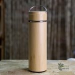 Bamboo Mug with bamboo cover