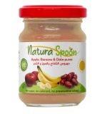 Apple, Banana & Date puree
