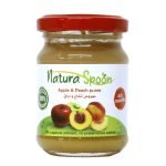 Apple & peach puree