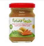 Potato, Carrots & Green beans puree