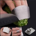 Stainless steel finger protector
