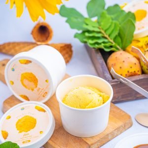 Prickly Pear Ice Cream