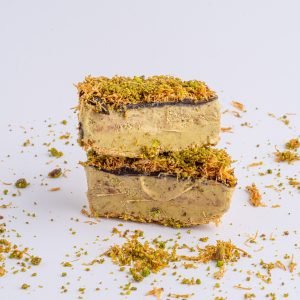 Pistachio Kunaffah Ice Cream