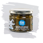 Grape Leaves with Goat Labneh in Oil