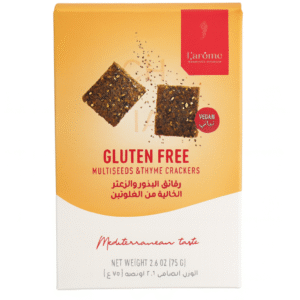 L'arome Gluten Free Multiseeds and Thyme Crackers