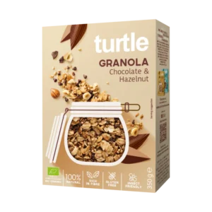 Nabat Turtle Organic Gluten Free Chocolate & Hazelnut Granola