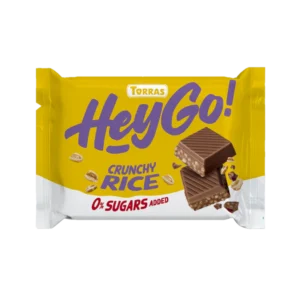 Torras Hey Go Sugar Free Milk Chocolate with Crisped Rice