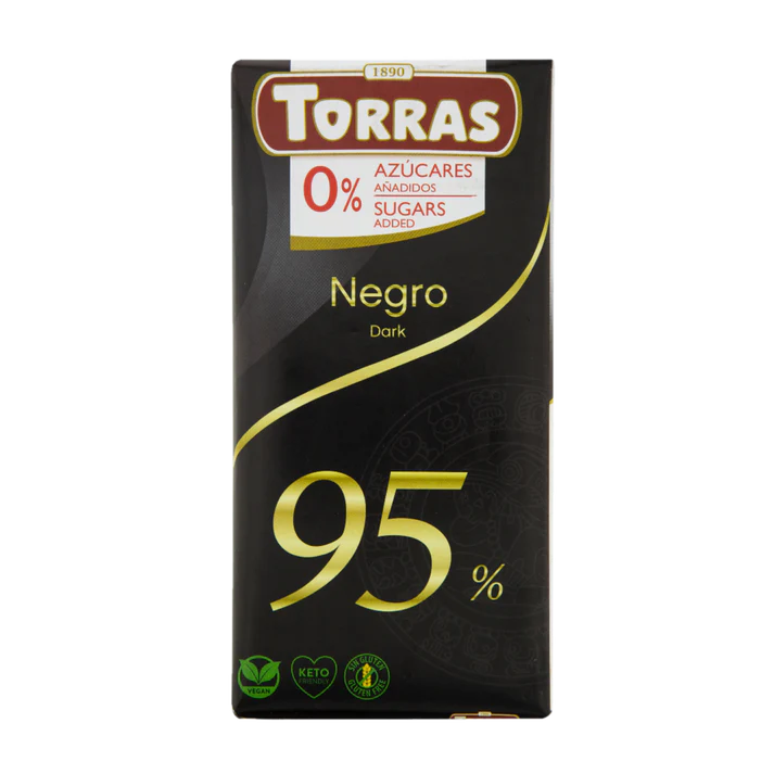 Torras Sugar Free 95% Dark Chocolate