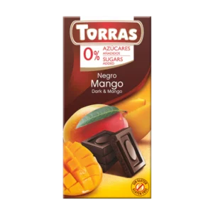 Torras Sugar Free Dark Chocolate with Mango
