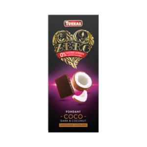 Torras Zero Dark Chocolate with Coconut
